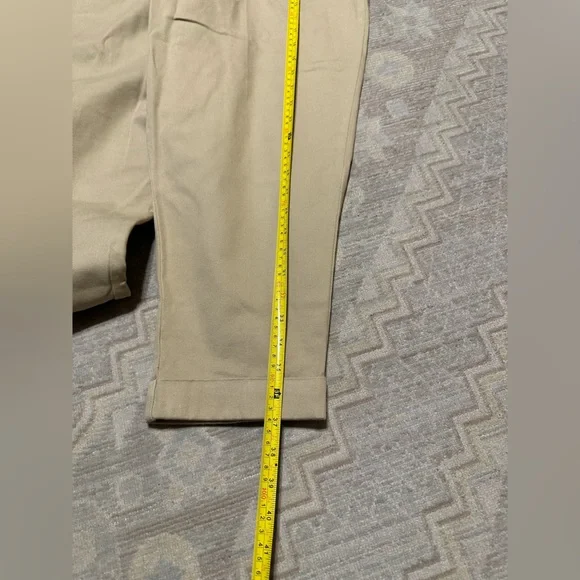 AMI Alexandra Mattiussi Tan CarrotOversized Trousers Pant Size XL Like…